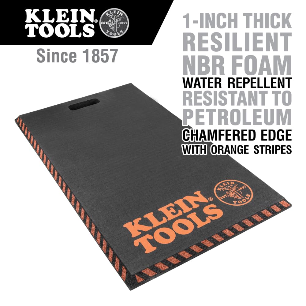 クラインツール　レア物　敷きマット Amazon.com: Klein Tools 60136 Kneeling Pads, Adult Men's Large